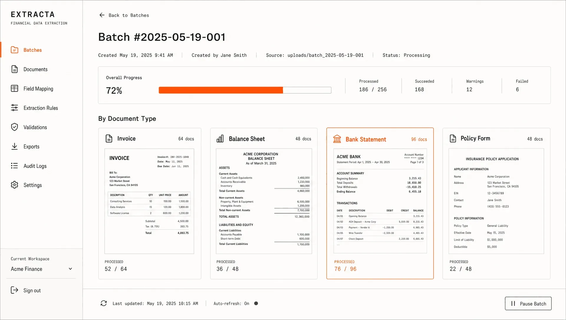 Financial Document Extraction AI, Ilustracja 3